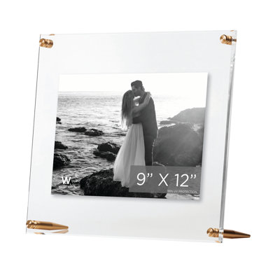 Acrylic Bevel Tabletop Float Frames