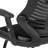 Designer Mesh Sled Base Side Reception Chair with Adjustable Arms