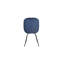 Chaise d'appoint rembourrée en velours Kemontay-981188767