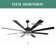 72 Inch Modern Ceiling Fan with Remote, 6 Speeds Reversible Ceiling Fan with Dimmable LED Light for Bedroom