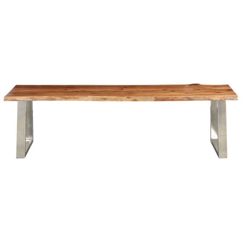 Oswalt Solid Wood Bench, H45 x W160 x D40cm