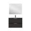 Suki 800mm Wall Hung Single Bathroom Vanity Unit-73822599-73822600