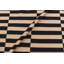 Tapis rectangulaire en laine noué à la main de style sud-ouest de 2 pi 7 po x 4 pi Cedorah bleu / rouille