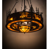 Tall Pines Downrod Ceiling Fan