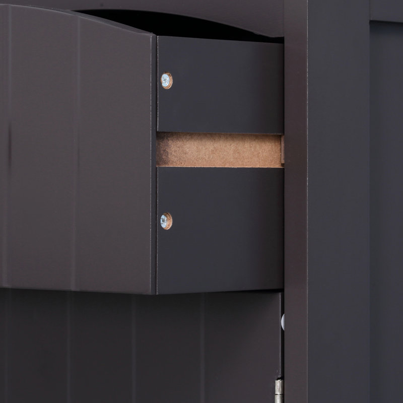 Armoire de rangement pour salle de bain Brown