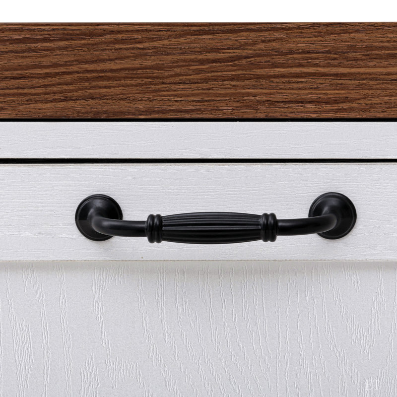 Îlot de cuisine de 102,3 po avec table de salle à manger extensible, chariot d'îlot roulant avec armoire de rangement pour poubelles, support à épices coulissant à 3 niveaux, table d'îlot mobile sur roulettes pour la cuisine, la salle à manger