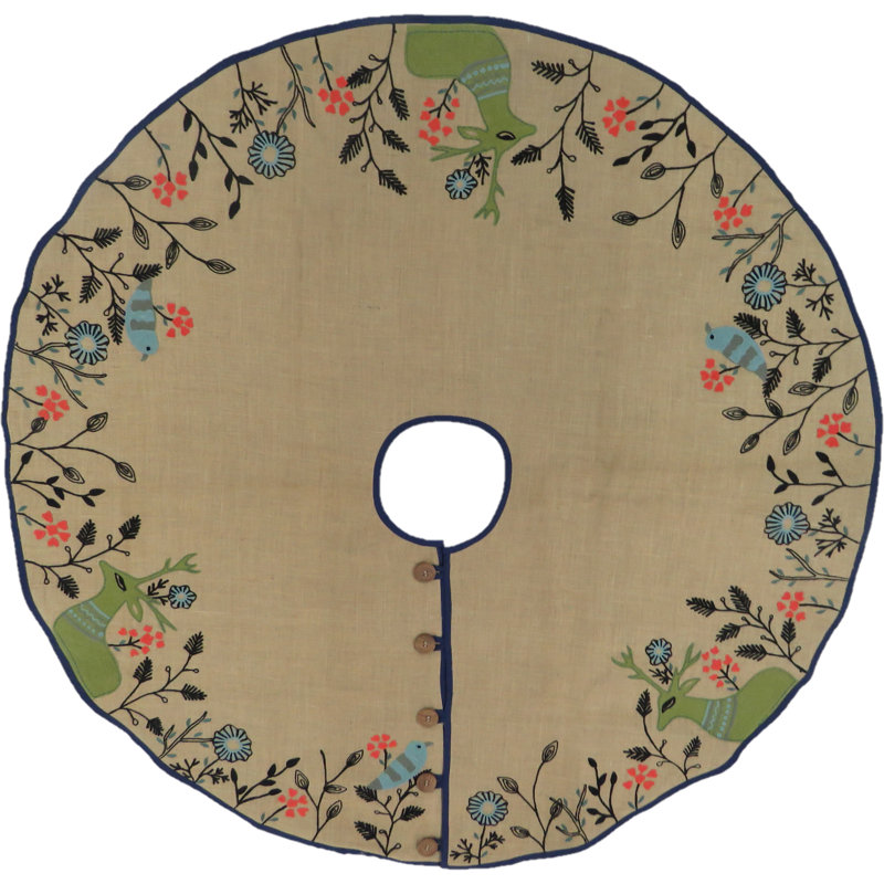 Forest Scene Tree Skirt