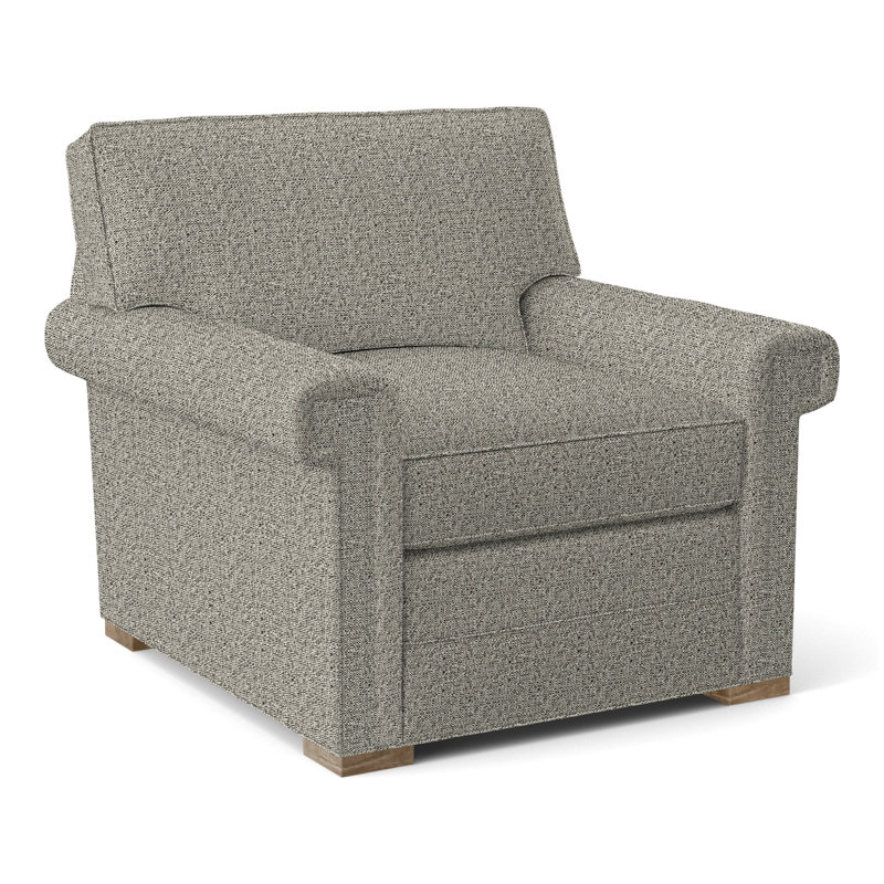 Fauteuil 36 po Davidson, Non, Graphite Tuck, Hampton