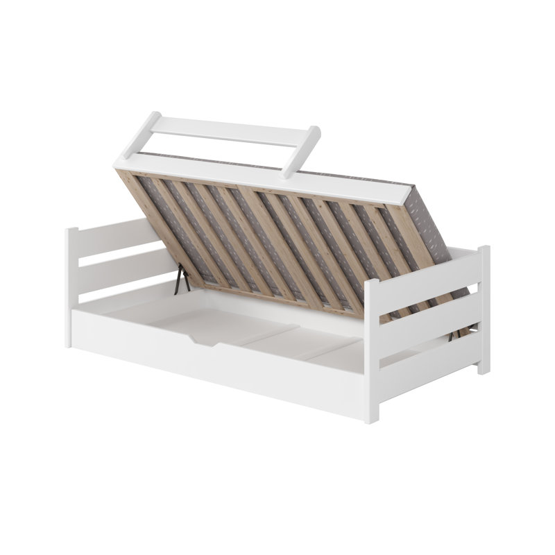 Standard Mate's & Captain's with Storage Included, White, European Toddler (80 x 180 cm)