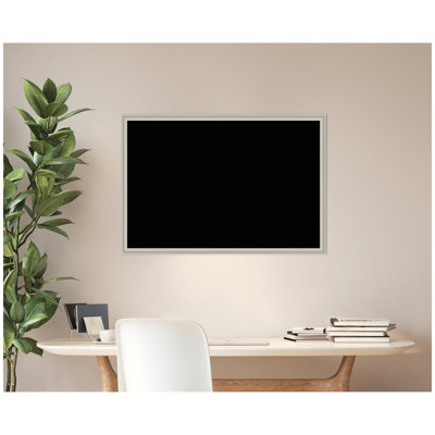 Framed Fabric Pinboard  Printed Linen Bulletin Board