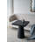 20X20x24" Square Side Table With Pedestal Base-724890643