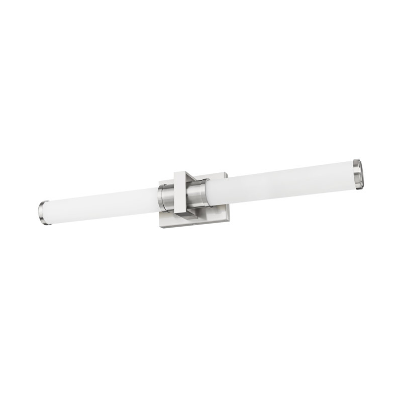 Ensemble de meuble-lavabo 1 lumière 32,5 po Clarissa, Nickel brossé