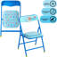 Cocomelon 3 Piece Children's Activity Square Table And 2 Folding Chairs Set