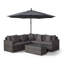 Yancey 5 Seater Rattan Corner Sofa Set-40476583