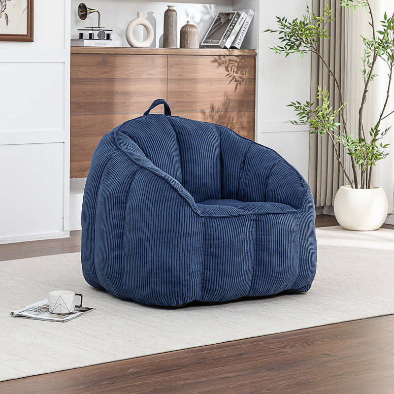 Fauteuil à billes Giant, Bleu très foncé