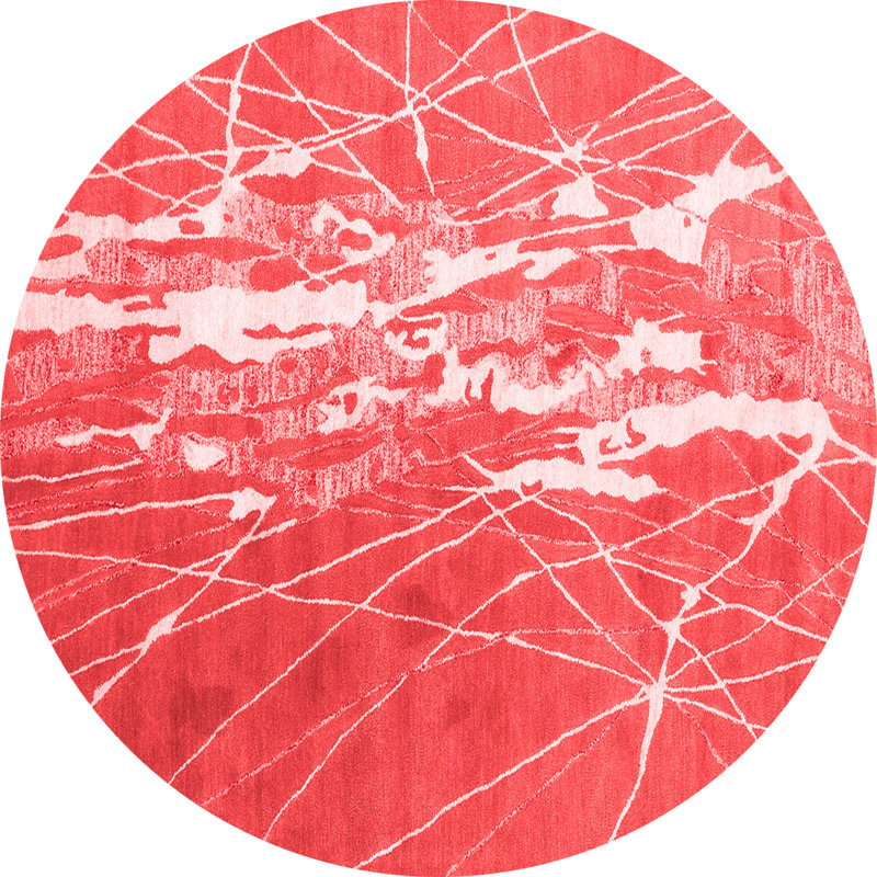 Tapis rouges Contemporary 2292, Rond 7 pi