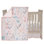 Ensemble de literie pour lit de bébé 100% coton Baby Blooms