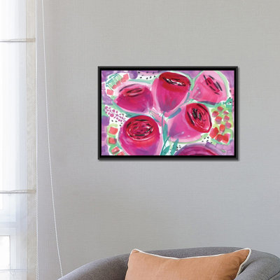 Red Roses by Sara Franklin - Gallery-Wrapped Canvas Giclée