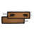 Wyatt Stenciled Bear Brown/Black Stair Tread