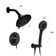 Thermostatic Complete Shower System with Rough in-Valve