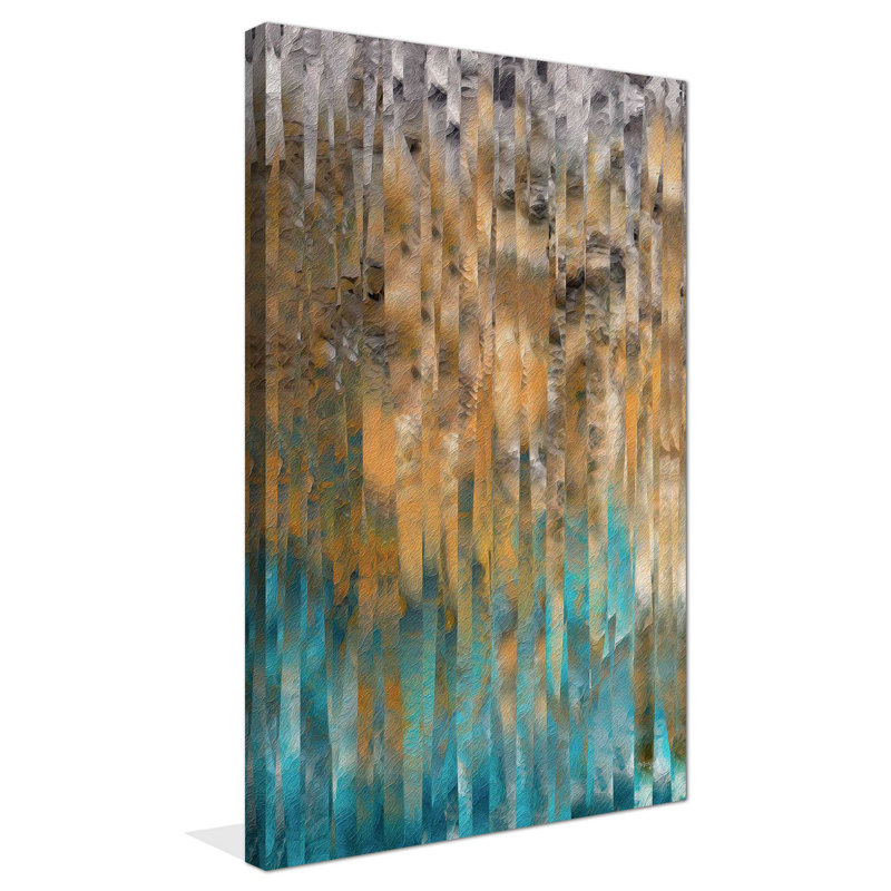 «Never Thirst, John 04:14» par Mark Lawrence, reproduction d'art, Toile tendue, H 48 po x l 28 po x P 1,5 po