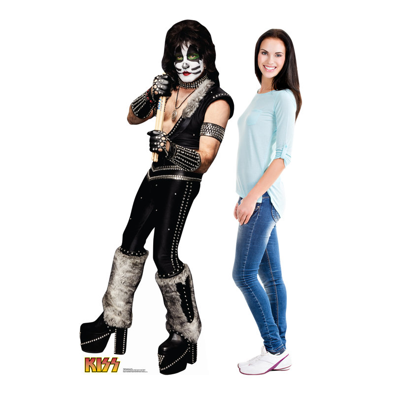 Kiss 66'' Musicians Cardboard Standup