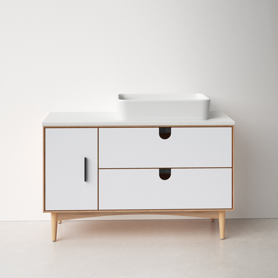 Antonina 47.24" Single Bathroom Vanity Set AllModern Base 