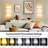 Tatevik Upgraded Plastic LED Flush Mounted Sconce