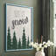 Let It Snow Forest, reproduction encadrée - bois massif-1904264541-1904264535