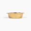 Small Clear Elevated Feeder with Gold Bowls-1306863167