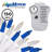 150-Count 8 Function Mini Hanukkah String Lights 37.25ft White Wire-15354558