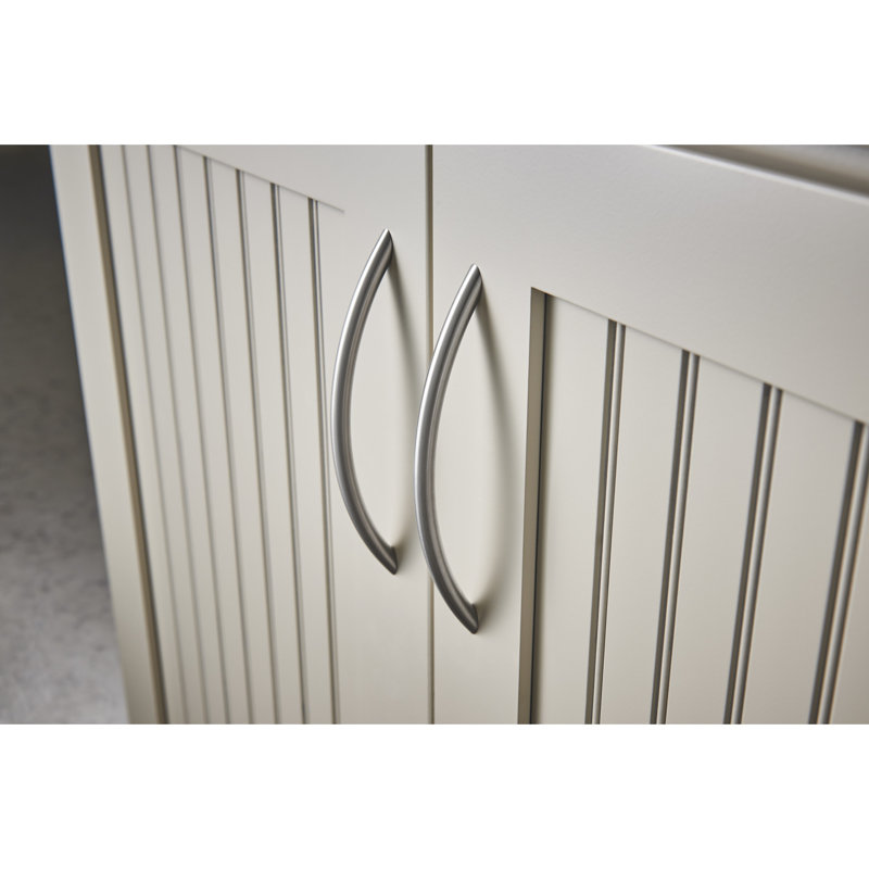 Solid Bowed Bar Pull, 6.3125" Center to Center