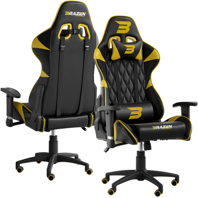 Venom Elite Esports Pc Gaming Chair, Yellow