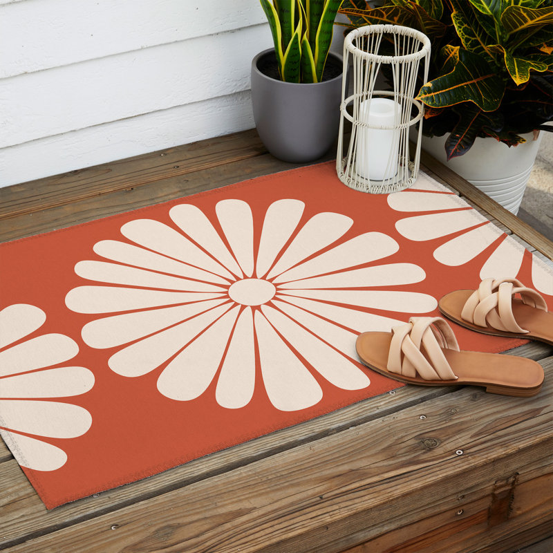 Tapis rectangulaire Katy avec envers antidérapant, Rectangle 2 pi x 3 pi