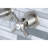 Kingston Brass Millennium Two-Handle 3-Hole Wall Mount Bathroom Faucet-11175969