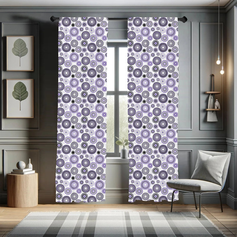 Panneau coulissant semi-diaphane avec passe-tringle, 28 po x 63 po