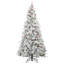 Artificial Hinged Christmas Tree Green PE and PVC-430576112-430575884