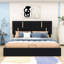 Lit plateforme tapissier avec rangement Hristofer-304223075-304223069