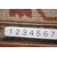 Tapis traditionnel indien brun rouille 12 x 15