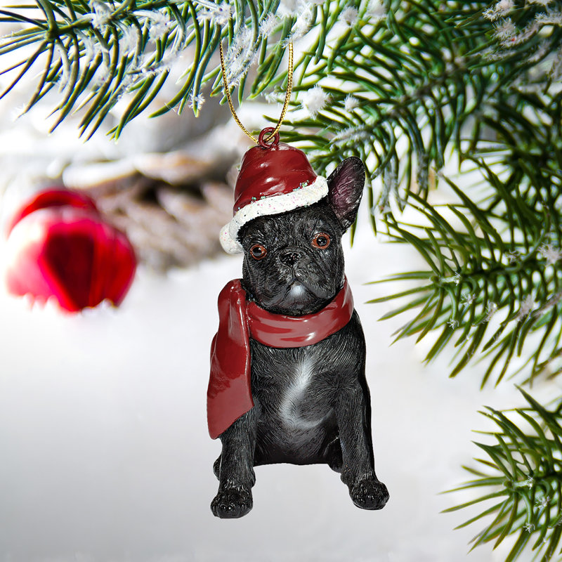 French Bulldog Dog Holiday Ornament