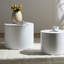 White Nested Table 2 Pieces, Coffee For Living Area, & Elegant Pieces , Room, Functional