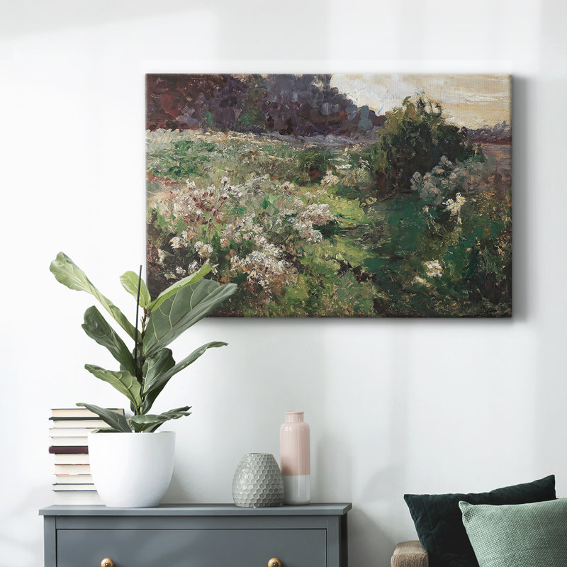 «Vintage Landscape -CCXL» sur toile, H 41 po x l 61 po x P 1,5 po, Toile tendue