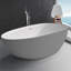 Baignoire de trempage autoportante 71 "avec drain escamotable et trop-plein 71" L x 35 ", certifiée Cupc-86655703