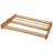 Bamboo Folding Clothes Upscale Laundry Rack with 11 Dowels, Stable Frame, and Shelf for Flat Drying