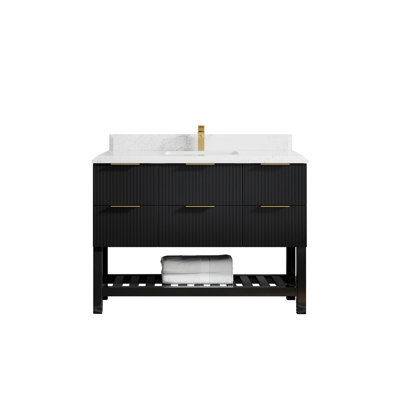 Ensemble de meuble-lavabo simple 48 po Charlyee
