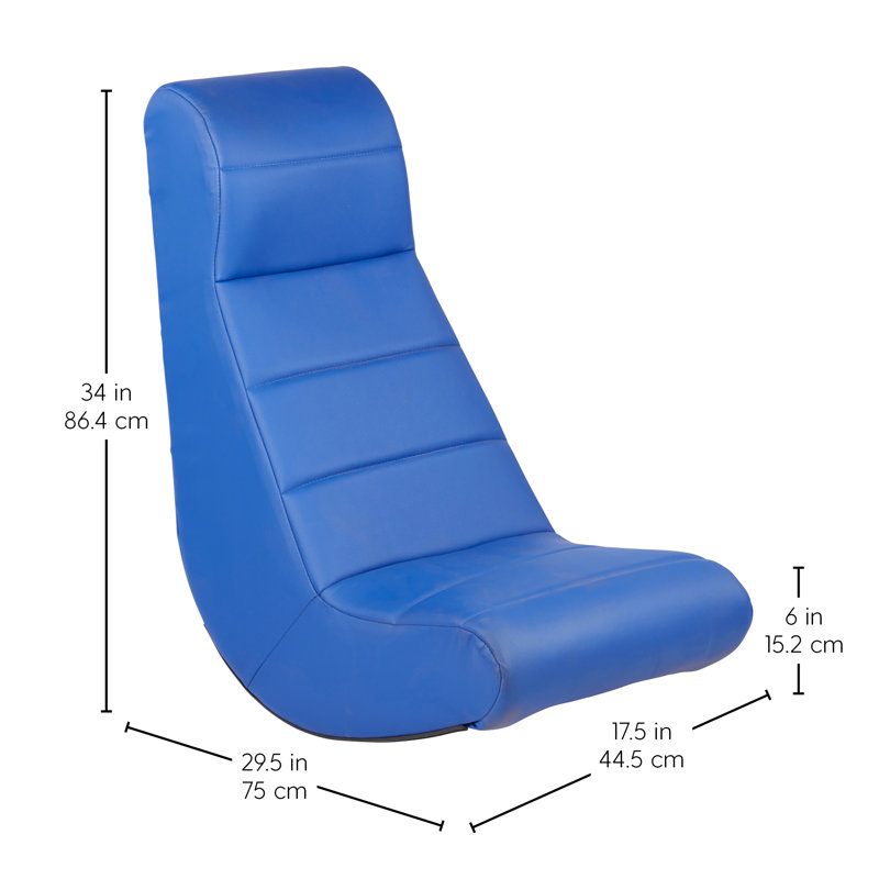 Horizontal Soft Rocker, Blue