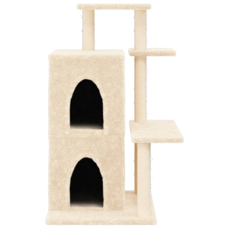 97 cm H Cat Tree / Condo, Cream