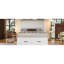 Lit armoire pleine grandeur avec option de charge et rangement abondant, plateforme pliable blanche pour chambre d'amis