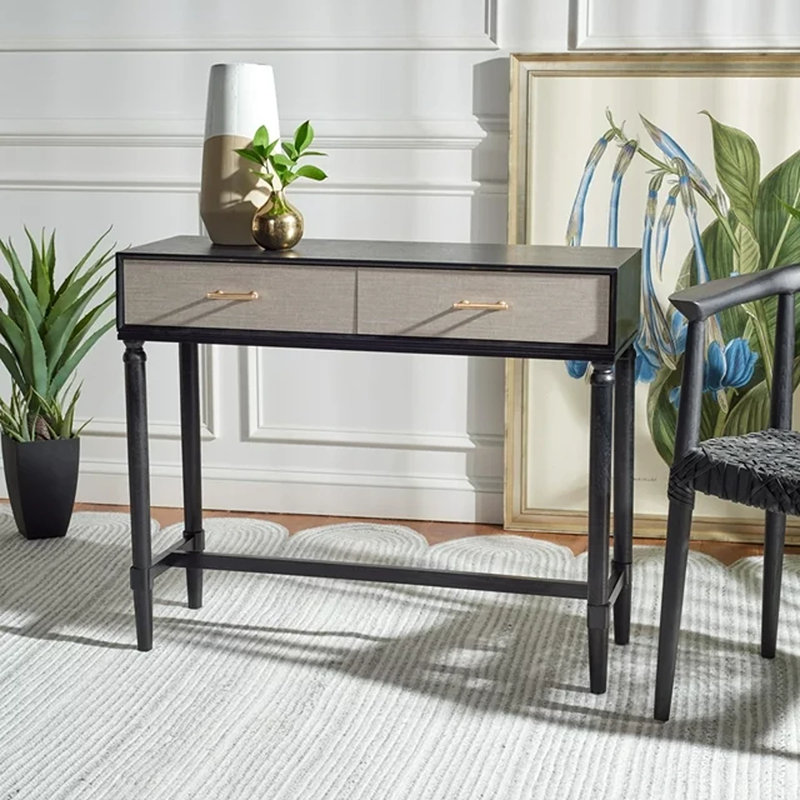 Console 35,5 po Peters, Noir