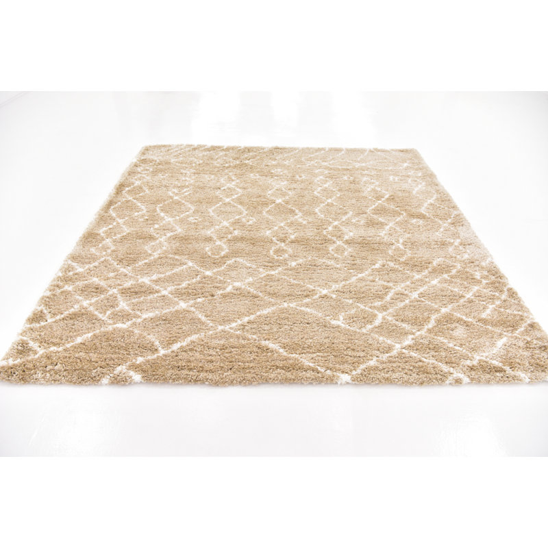 Southwestern Shag Area Rug, Round 152cm